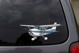 Cessna 172 SkyHawk Vinyl Decal Sticker