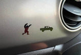 Jeep Wrangler & Gladiator Crawler Easter Egg Vinyl Decals