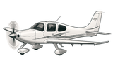 Cirrus Aircraft Vinyl Decal Sticker
