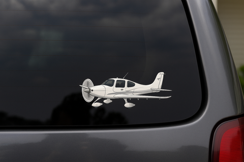 Cirrus Aircraft Vinyl Decal Sticker