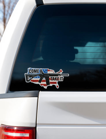 Come & Take It! Decal Sticker
