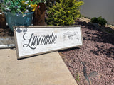 Luscombe Sign