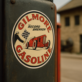 Gilmore Gasoline Decal