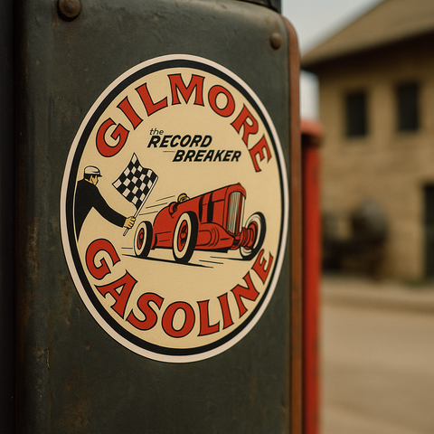 Gilmore Gasoline Decal