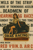 Drag Racing Vinyl Decal Sticker