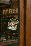 Salmon Fishing Decal Sticker