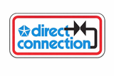 Direct Connection Chrysler Vintage Style DECAL, Vinyl STICKER, racing, hot rod, rat rod