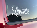 Luscombe “Text”